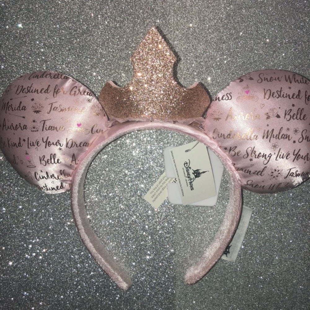 New Disney Parks Princess Minnie Mouse Ears - Picture 3 of 4
